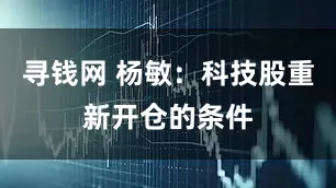 寻钱网 杨敏：科技股重新开仓的条件